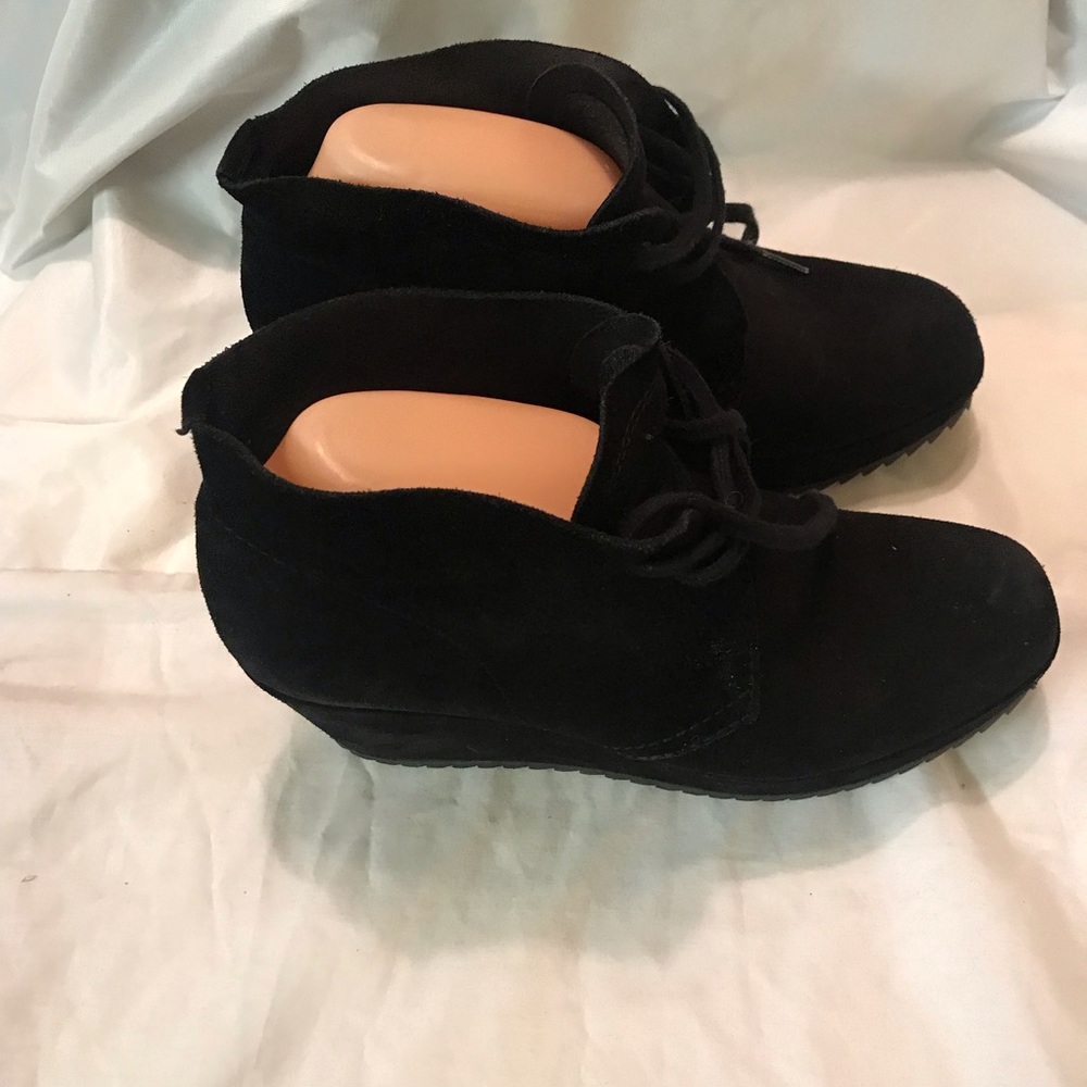 Pedro Garcia Fulvia Suede Wedge Ankle Boots